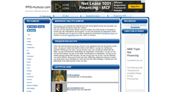 Desktop Screenshot of pps-humour.com